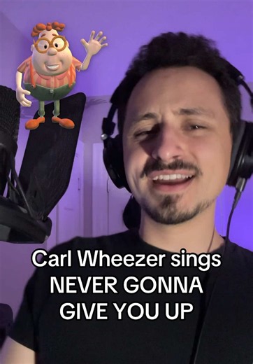 Carl Wheezer rickroll 2026 — Carl Wheezer sings Never Gonna Give You Up