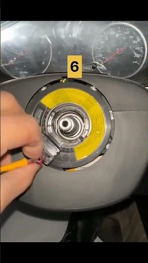 "Repair the Steering clock spring" #repair #automobile #ytshorts