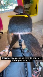 10M views · 95K reactions | This technique is so easy to master! Have you tried it? #jahairsalon #jahairacademy #facebookreelsviral #facebookpost. Don’t own rights to song | JaHair Salon | Facebook