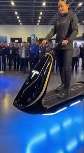 Tesla's Hoverboard: The Future of Personal Travel? #Tesla #Hoverboard #Innovation