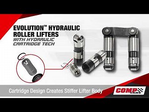 COMP Cams® Evolution™ Hydraulic Roller Lifters with Hydraulic Cartridge Technology
