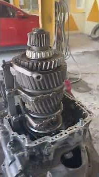 Mercedes gearbox overhauling