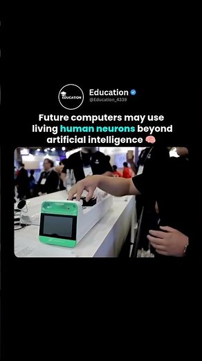 Future Computers with Human Neurons Beyond AI 🧠