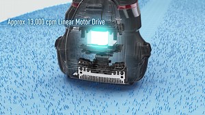 Panasonic ES-LL21 Hybrid Wet & Dry Electric 3-Blade Shaver with Trim Attachment