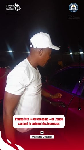 Ce vendredi 06 Mars , @Chef Kromo était présent dans l’arène du Guépard des Fourneaux en compagnie de toute l’équipe de Eranou pour témoigner son soutien au challenge. Merci pour le passage et pour l’accompagnement apporté à cette initiative. 📍 Majestic Cinéma #LeGuepardDesFourneaux #guinessworldrecord