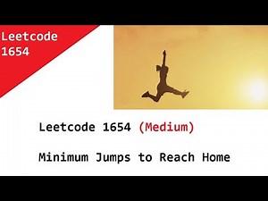 Leetcode 1654 Minimum Jumps to Reach Home - Java Solution Using BFS Explained With Example