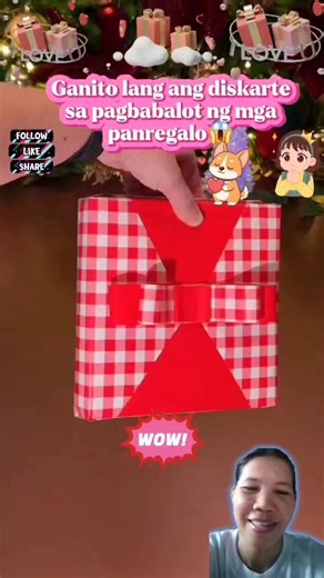 349K views · 3.1K reactions | Gift wrapping tips #tips #ideas tutorial #ctto #fblifestyle #trend #reactionvideo #craft #trending | Bisayang Luzon | Facebook