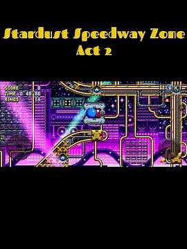 Sonic Mania - Stardust Speedway Zone Act 2