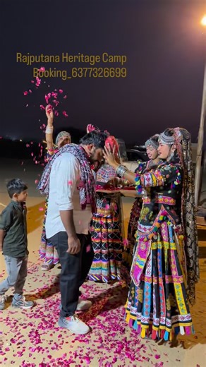 Rajputana Heritage Camp | Sam  on Instagram: "Thanks you for contacting Rajputana heritage Camp Package Includes :— 🚗• Jeep Safari ( sharing ) 🐪• Camel Ride (2Pax,1 Camel ) 🍹• Traditional Welcome Tikka Aarti Dasturi ☕• Evening Tea / Coffee 🥂• Snacks 🥁• Cultural Program 🎼• Folk Dance Kalbeliya Bhawai 🎤• Live Dj Music & Langa Party 🔥• Bon Fire ( Only Winter Time ) 🍽️ • Rajasthani Buffet Dinner Pure Vegetarian food Checking time evening 2.30 ⛺• Night Stay In Camps Check out time morning 9
