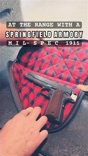 Springfield Armory Mil- Spec 1911 #1911#firearmstraining #shorts #asmr #firearmssafety #shortsfeed