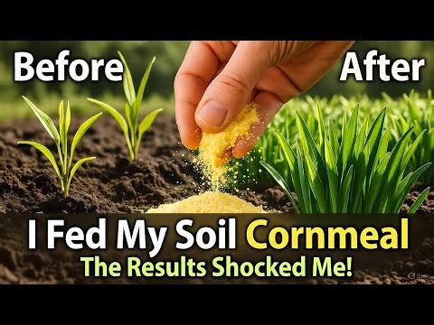 I Fed My Soil Cornmeal — and the Results Shocked Me!