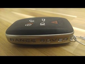 Come sostituire la batteria del telecomando della Range Rover Sport?