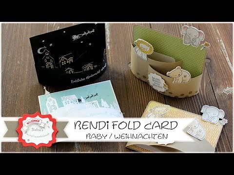 Bendi Fold Card - deutsche Anleitung - besondere Kartenform mit Produkten von Stampin´Up!