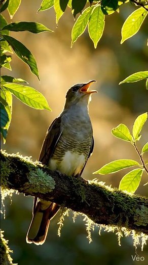 Cuckoo Bird Singing Naturally 4K | Relaxing Nature Sounds | Real Wildlife Video