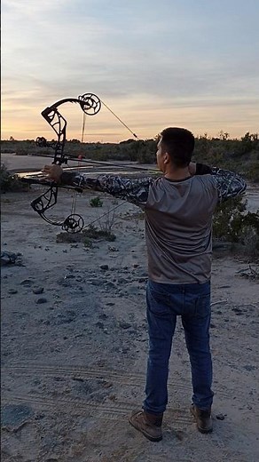 PRACTICANDO con Arco COMPUESTO para CAZAR