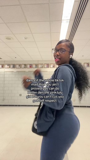 Respectful Wobble Challenge Dance with Pink Lulu Girl