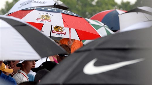 US Open under weather delay. How long will play be suspended at Oakmont?