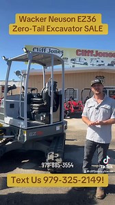 Wacker Neuson EZ36 Zero Tail Excavator SALE: Compact Design & High...