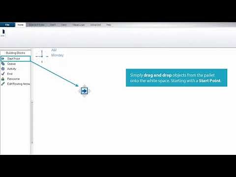 Creating a simulation | SIMUL8 video tour
