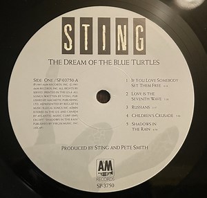 Sting - The Dream Of The Blue Turtles