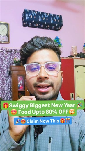 Sheikh Rahman on Instagram: "Swiggy New Year Food Offer 🎉🍔 | Upto 70% OFF on Orders New Year celebration aur food ka perfect combo 😍 🍕 Swiggy par upto 70% OFF food offers live 🍔 Multiple restaurants par exciting discounts 📍 Offers restaurant & location ke hisaab se vary kar sakte hain 👉 Swiggy app open karein 👉 Eligible restaurants aur offers check karein 👉 Order place karein aur New Year enjoy karein 🎊 ⏳ Limited time New Year special offers Disclaimer: Ye offers Swiggy ke official pro