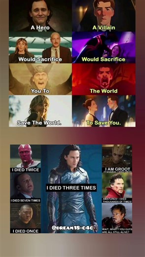 Sacrifice 🥀💔 #marvel #avengers #memes #shorts