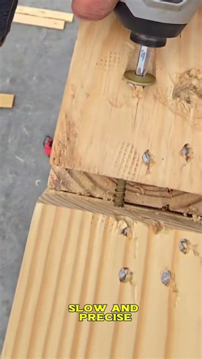 Watch This Worker Fix a Huge Wood Gap in Seconds 😳🔥