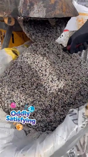 Watch Resin Bound Surfacing Get Mixed in Oddly Satisfying Detail