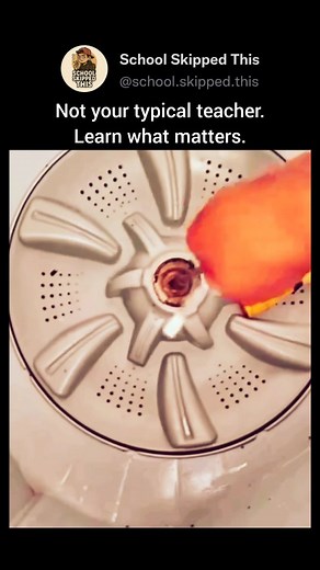 1.2K views · 5.9K reactions | Clean Your Washing Machine 勞 . . Did you like this trick ? 樂 Follow Me - @school.skipped.this  . . . #QuickTips #SmartTools #SimpleSolutions #ProTipsDaily #FixItLikeAPro #HackNation #usefulhacks #CleverIdeas #HackYourLife #EverydayGenius #LifeHacks #ToolTips #SmartLiving #DIYHacks #TipsAndTricks | School Skipped This | Facebook