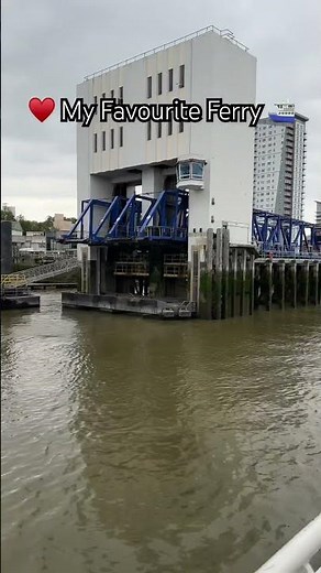 Londons Most Famous Ferry Ride 💫 #ferry