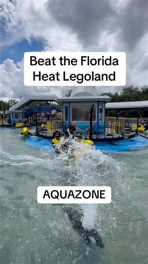 Beat the Florida heat on these family water rides at Legoland Florida. ‪@LEGOLANDFloridaResort‬