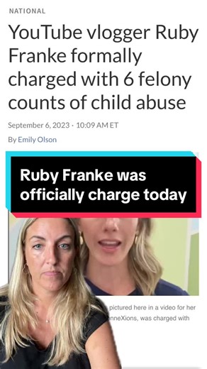 Ruby Franke and Jodi Hildebrandt have both been officially charged today with six felony counts of child abuse. They are scheduled to appear in court on Friday. #8passengers #rubyfranke #kevinfranke #rubyfrankearrest #chadfranke #sharifranke #jodihildebrant