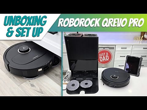 Roborock Qrevo Pro Robot Vacuum & Mop with FlexiArm for Edge Mopping UNBOXING & SET UP