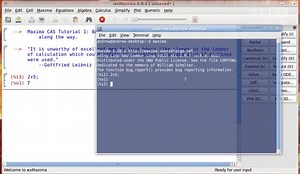 Maxima CAS 教程 1/6 wxMaxima与内置函数 【英语】 开源软件