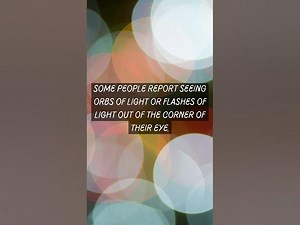 ANGEL MESSAGE (Angelic Orbs or Light Flashes)