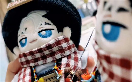 开箱～哇咔咔！10cm的杰森属性娃娃到家了！！