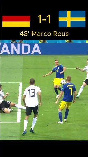 Germany vs Sweden World Cup 2018