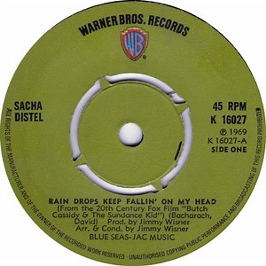 Sacha Distel - Rain Drops Keep Fallin' On My Head