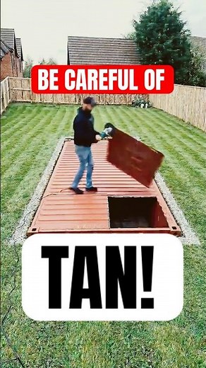 Secure your storage! Is your shipping container actually safe? 😳 #diy #construction