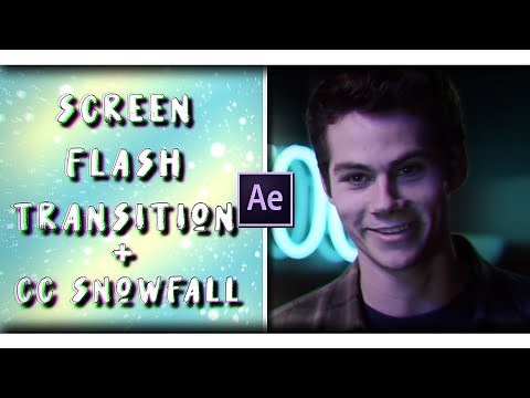 screen flash tutorial | after effects