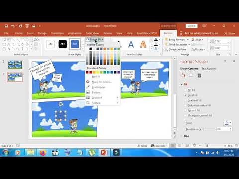 How To Create Comics On Powerpoint(tips)