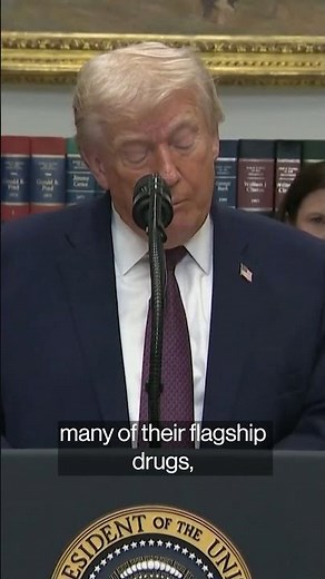 Nine drugmakers strike deals with Trump