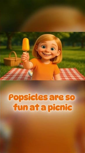 The Popsicle Song 🍦 | A Colorful Fun Summer Song for Kids | #shorts #shortsforkids