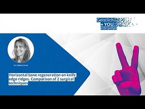 Horizontal bone regeneration on knife edge ridges. Comparison of 2 surgical techniques