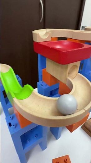 マーブルランレース Trix Track and HABA mixed course 131 #マーブルラン #marblerun #marblesrace #ビー玉転がし #TrixTrack