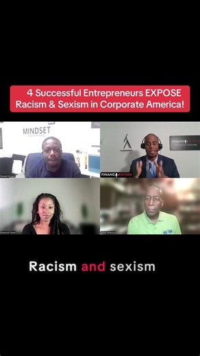 In this powerful discussion, 4 highly successful entrepreneurs and professionals share how they navigated racism and sexism in Corporate America, built thriving businesses, created generational wealth, and refused to let obstacles define their future! Discover proven strategies for financial literacy and building your own opportunities when others try to slam the door! In this podcast we discuss: ✅ Racism & Sexism in Corporate America ✅ Entrepreneurship & Business Ownership ✅ Financial Literacy 