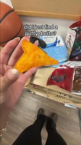 did i just find a puffy dorito?