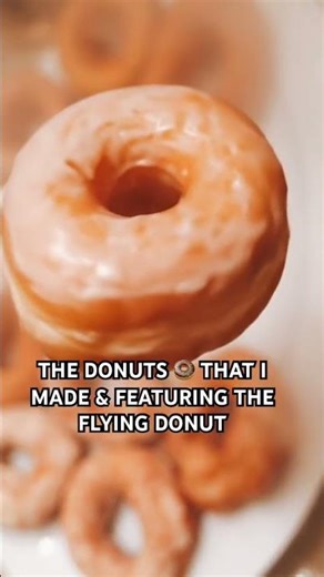 THE DONUTS 🍩 THAT I MADE & FEATURING THE FLYING DONUT