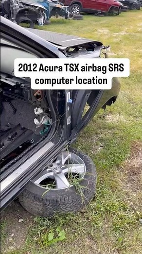 2012 Acura TSX airbag control unit SRS computer module location on car