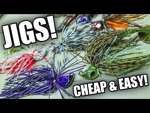 How to Swimbait/Swim Jigs at Home (EASY Beginner Jigs!)